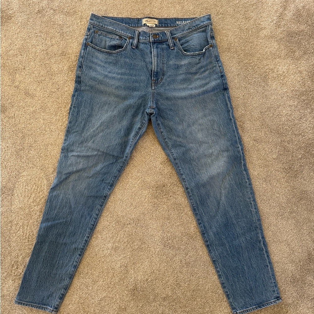 Madewell Men's Relaxed Taper Jeans